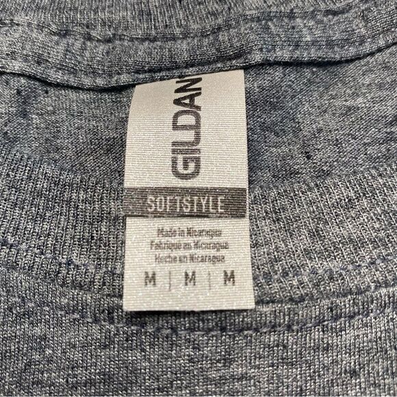 Gildan CLOWNCORE Clown Tee Shirt Gray Sz M - Picture 6 of 8